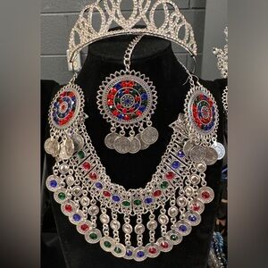 Afghani dress Jewellery